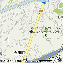 東京都八王子市石川町2595周辺の地図