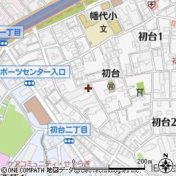 東京都渋谷区初台2丁目16-3周辺の地図