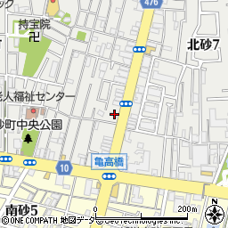 介護予防センター 早稲田イーライフ砂町周辺の地図