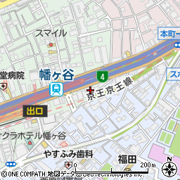東京都渋谷区幡ケ谷1丁目1周辺の地図