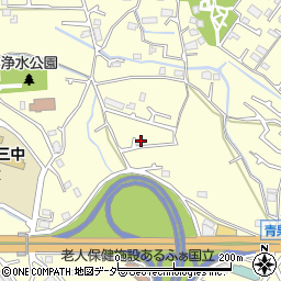 東京都国立市谷保686周辺の地図