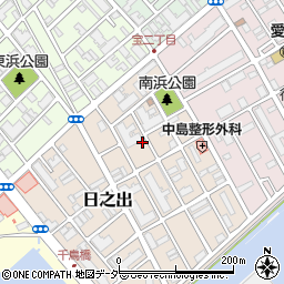 千葉県市川市日之出周辺の地図
