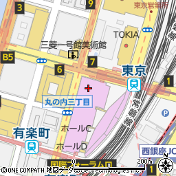 相田みつを美術館　第２ホール周辺の地図