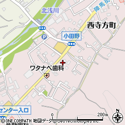 東京都八王子市西寺方町492周辺の地図