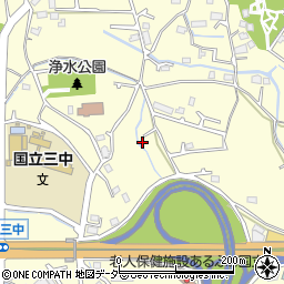 東京都国立市谷保816-4周辺の地図