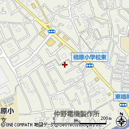 東京都八王子市楢原町323周辺の地図