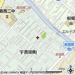 東京都江戸川区宇喜田町1432周辺の地図