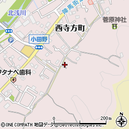 東京都八王子市西寺方町589周辺の地図
