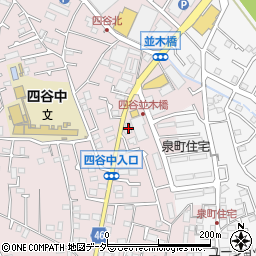 東京都八王子市四谷町675周辺の地図