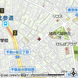 中村ビル千駄ヶ谷周辺の地図
