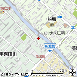 東京都江戸川区宇喜田町1510周辺の地図