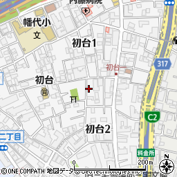 東京都渋谷区初台2丁目19-12周辺の地図