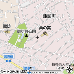 東京都八王子市諏訪町223周辺の地図
