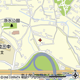 東京都国立市谷保686-1周辺の地図