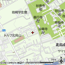 東京都世田谷区北烏山7丁目9周辺の地図