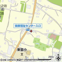 山梨県甲州市勝沼町休息1599周辺の地図