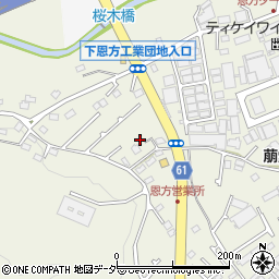 東京都八王子市下恩方町278周辺の地図