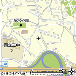 東京都国立市谷保816周辺の地図