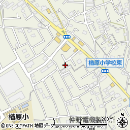 東京都八王子市楢原町393周辺の地図