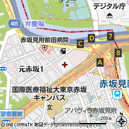 BLOSSOM ＆ BOUQUET 赤坂Kタワー店周辺の地図