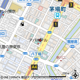 東京都中央区日本橋茅場町3丁目7-6周辺の地図