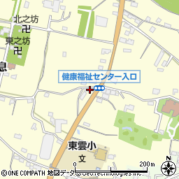 山梨県甲州市勝沼町休息1614周辺の地図