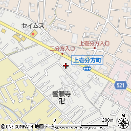 東京都八王子市大楽寺町190周辺の地図