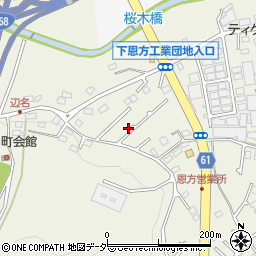 東京都八王子市下恩方町269周辺の地図
