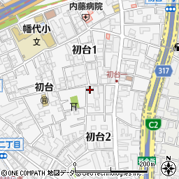 東京都渋谷区初台2丁目19-14周辺の地図
