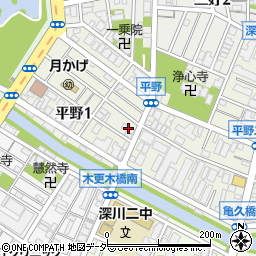 東京都江東区平野1丁目4 8の地図 住所一覧検索 地図マピオン