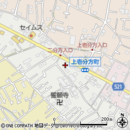 東京都八王子市大楽寺町192周辺の地図