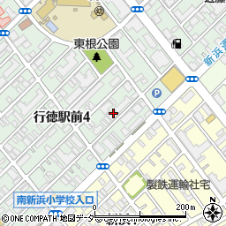 美竹ハイツ周辺の地図