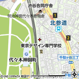 東京宅配周辺の地図