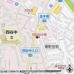 東京都八王子市四谷町674周辺の地図