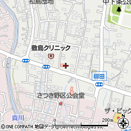 山梨県甲斐市中下条253周辺の地図