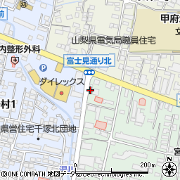 矢崎ぶどう塩部店周辺の地図