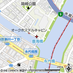 東京都中央区日本橋箱崎町1周辺の地図