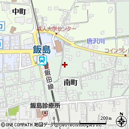 長野県上伊那郡飯島町南町1105-2周辺の地図