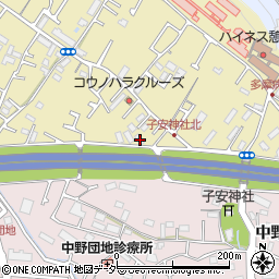 東京都八王子市中野町2189周辺の地図