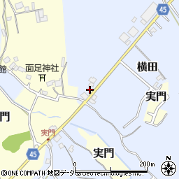 千葉県山武市横田822周辺の地図