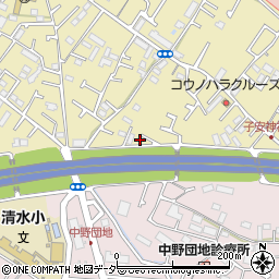 カギ屋さん２４　東京都・八王子市店周辺の地図