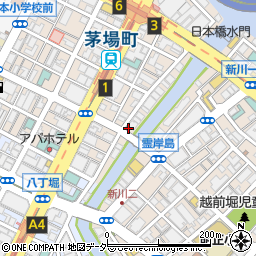東京都中央区日本橋茅場町2丁目17-1周辺の地図