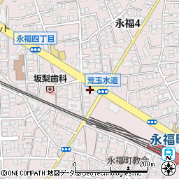 東京都杉並区永福3丁目47-10周辺の地図