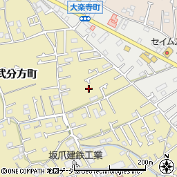 東京都八王子市弐分方町72-7周辺の地図