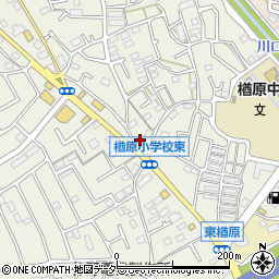 東京都八王子市楢原町1102周辺の地図
