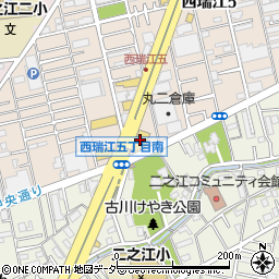 ヴィクトリアゴルフ江戸川店周辺の地図