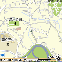 東京都国立市谷保816-11周辺の地図
