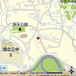 東京都国立市谷保816-12周辺の地図