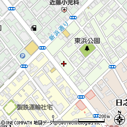 千葉県市川市入船13周辺の地図