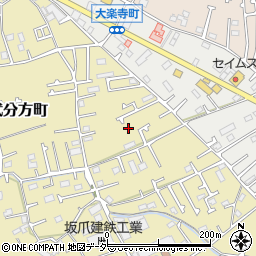 東京都八王子市弐分方町72-6周辺の地図